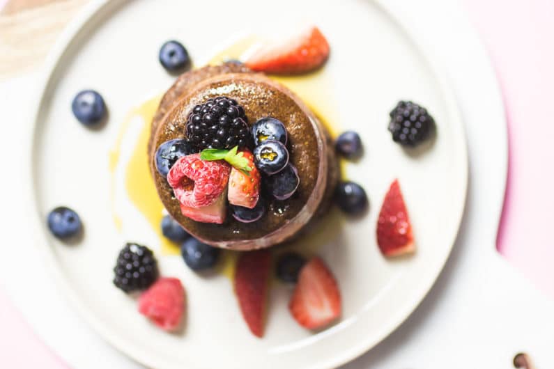 Paleo Tigernut Chocolate Pancakes