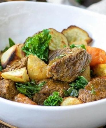 Vietnamese Beef Stew recipe with vegetables with instant pot and stove top cooking methods.