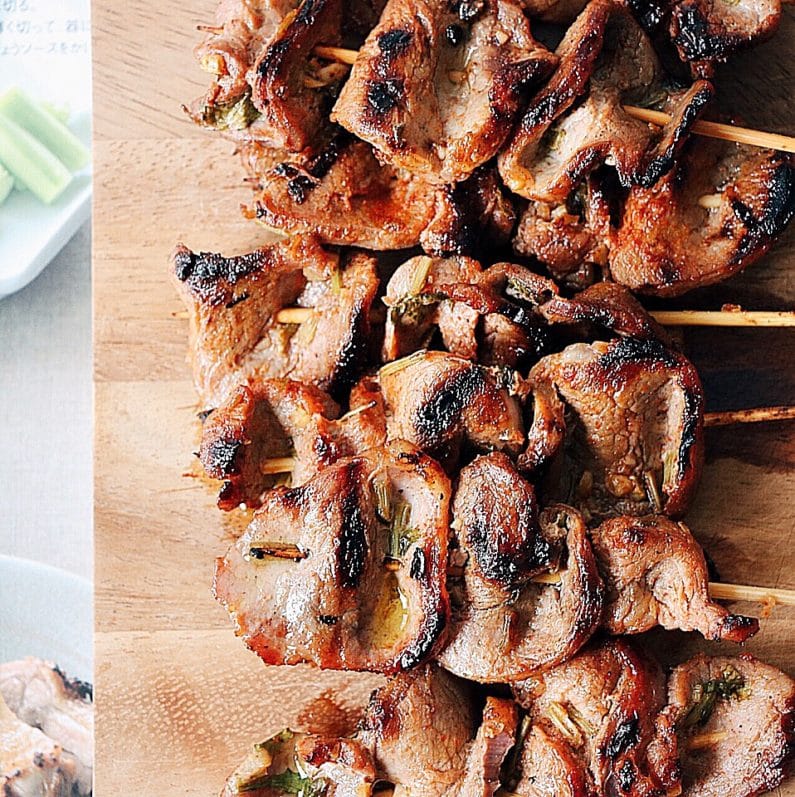 Grilled Pork Skewers