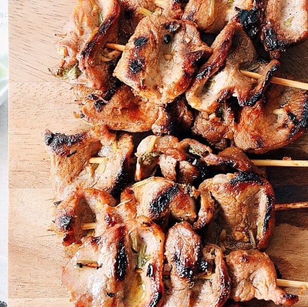 Grilled Pork Skewers