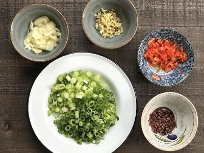 Paleo Kung Pao Chicken Ingredients