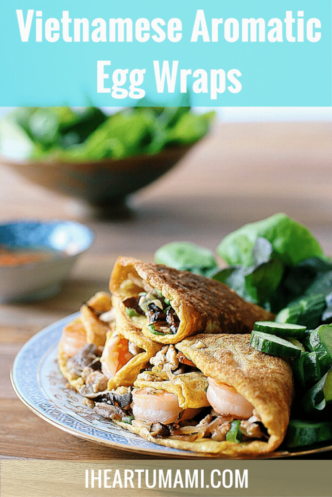 Vietnamese Aromatic Egg Wraps