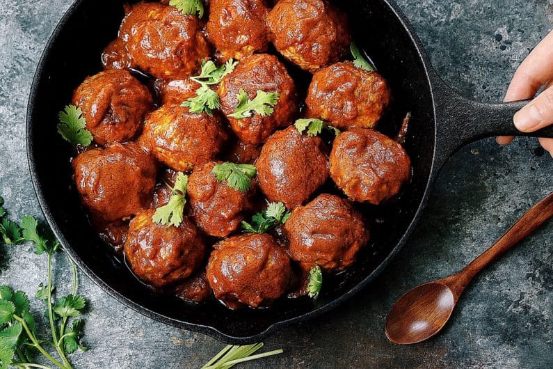 Creamy Coconut Milk Meatballs recipe