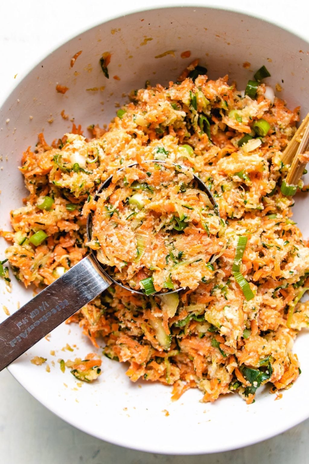 Crispy Zucchini Fritters with Carrots (paleo, glutenfree) I Heart Umami