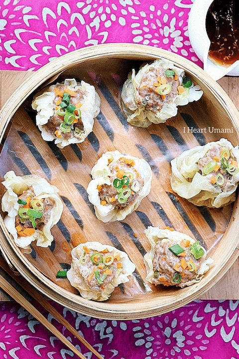 Paleo Dim Sum-Shumai Paleo Dumplings. Paleo Shumai. Keto dumplings. Whole30 dumplings. Whole30 Shu Mai. Paleo Chinese Dim Sum. Paleo Chinese Breakfast. Paleo Cabbage Dumplings. Paleo meatball dumplings. Paleo Asian food. Paleo Chinese food. IHeartUmami.com