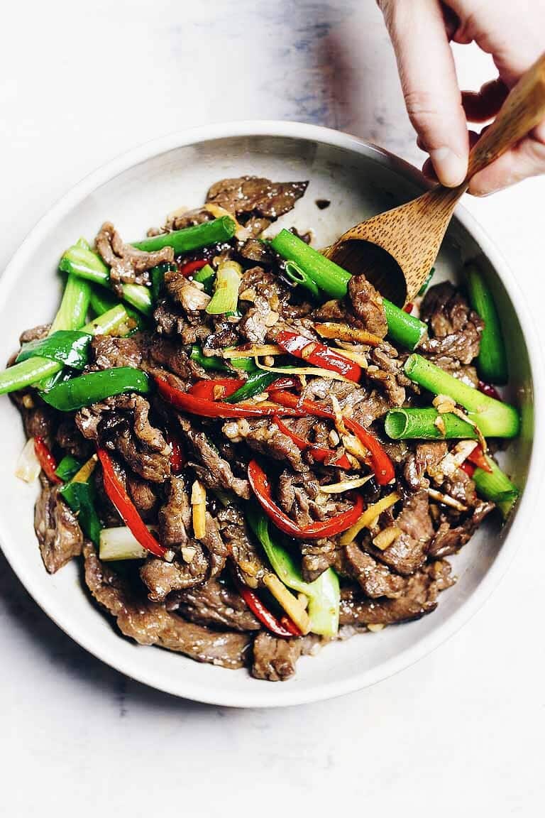 Whole30 Straw Mushrooms and Beef Stir-fry – Asian Recipes At Home