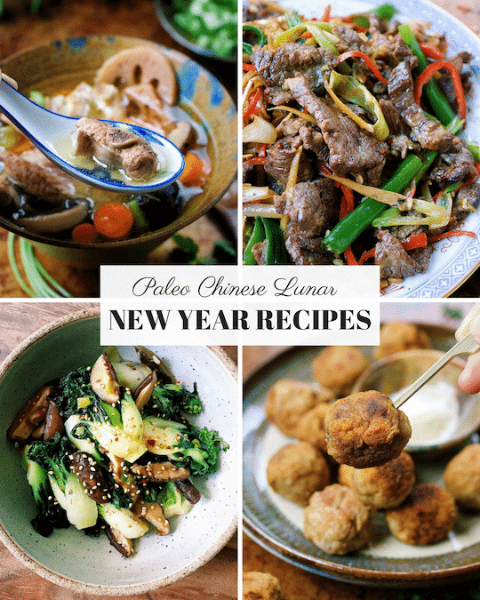 Paleo Chinese New Year Recipes. Paleo Asian food. Paleo Chinese food. I Heart Umami. IHeartUmami.com