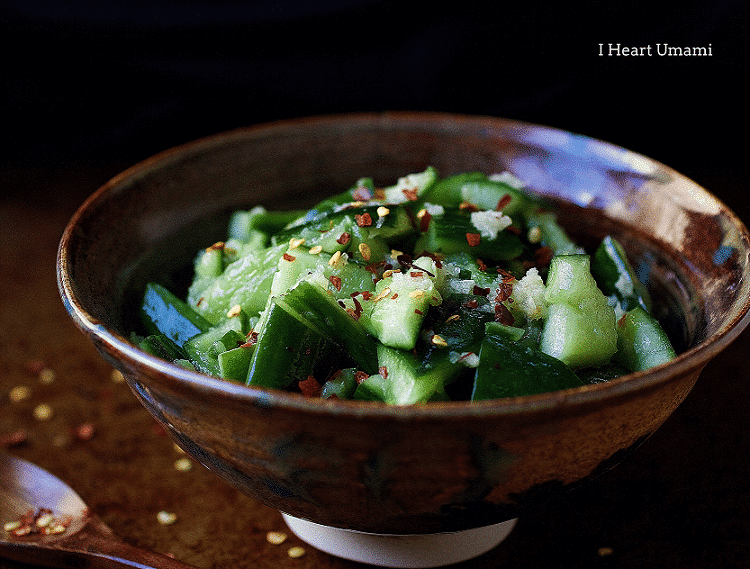 Paleo Asian Side Dishes. Simple and quick Paleo vegetable side dishes. Garlicky cucumbers, sesame spinach, celery carrot slaw. Paleo Asian food. Paleo Chinese food. IHeartUmami.com