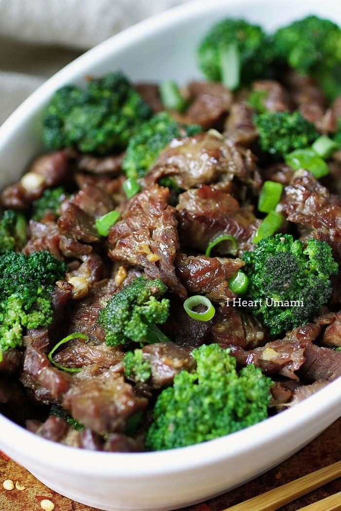 Paleo Beef with broccoli recipe from I Heart Umami