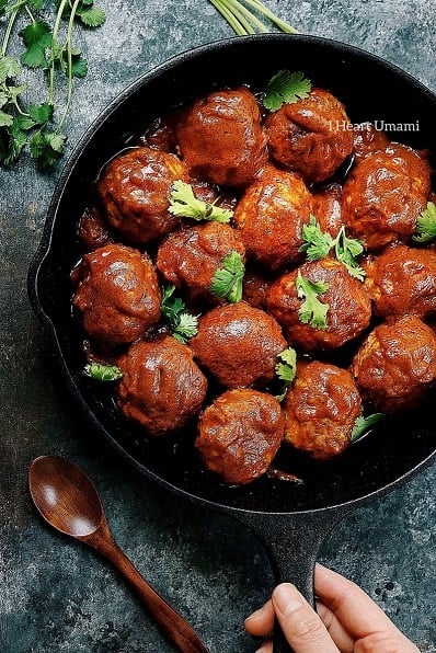 Paleo creamy coconut milk meatballs - Top 10 Paleo meatball recipes