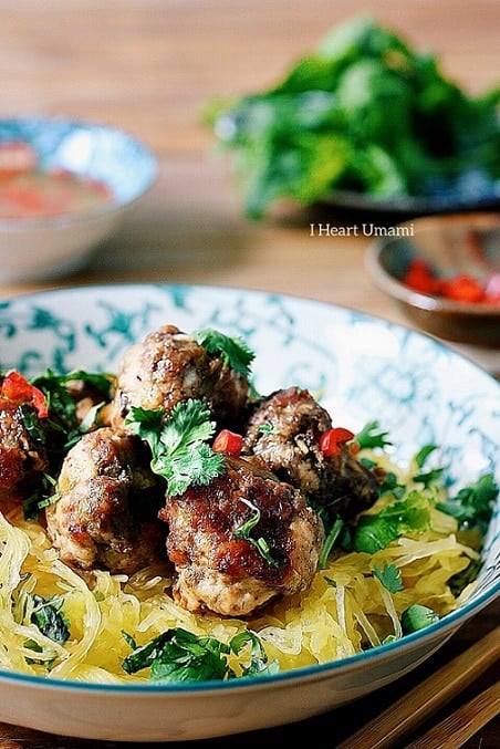 Paleo Vietnamese Meatball Vermicelli Noodles - Top 10 Paleo meatball recipes