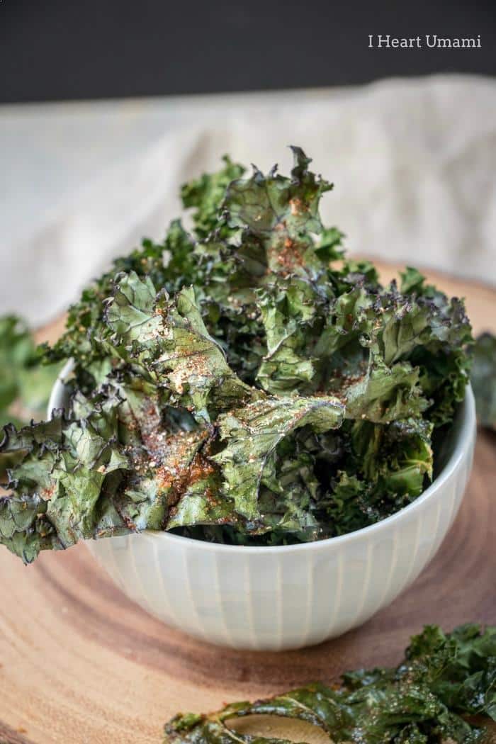 Baked Kale Chips I Heart Umami®