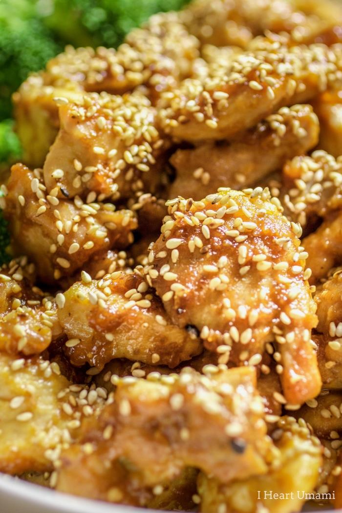 Chinese Sesame Chicken recipe Paleo Whole30 Gluten Free friendly