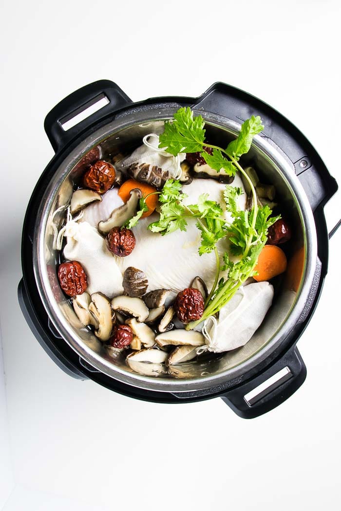 Instant Pot Bone Broth Recipe from I Heart Umami