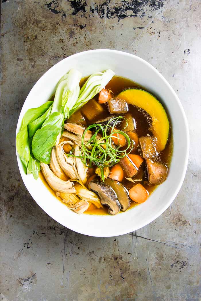 Instant Pot Bone Broth Recipe from I Heart Umami