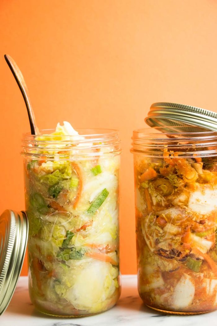 Paleo Easy Kimchi Recipe that are gluten-free Whole30 with AIP and Vegan kimchi options