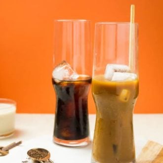 Paleo Coconut Milk Vietnamese Iced Coffee with dairy-free condensed milk Recipe.
