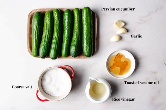 Ingredients needed to make the dish