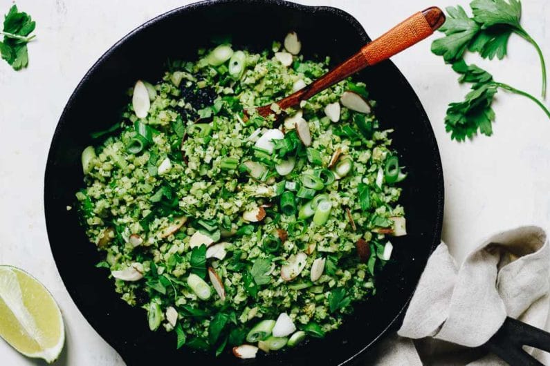 Paleo Broccoli Fried Rice (Whole30, Keto)