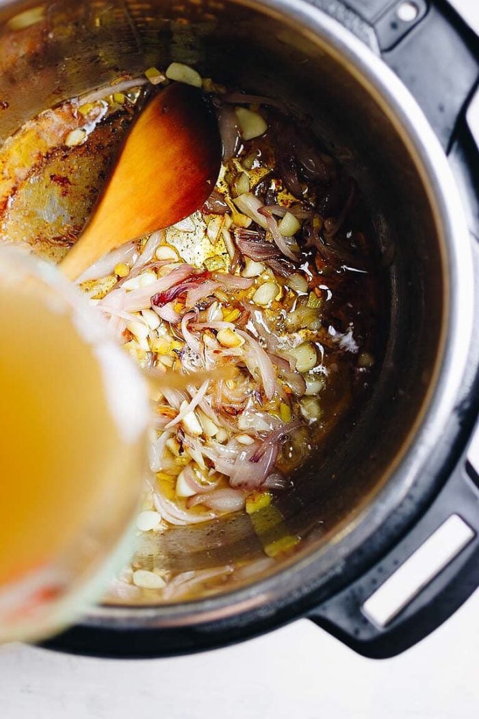 Instant Pot Chicken Cabbage Soup Recipe with Chinese Napa cabbage and shiitake. Paleo, Whole30 and Keto friendly.