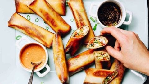 Baked Cubano Egg Rolls - Paleo Recipes - Cavegirl Cuisine