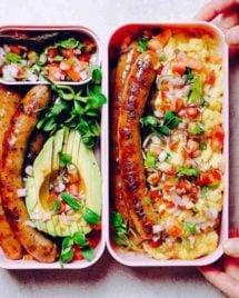 Whole30 breakfast sausage recipe with simple salsa plus egg-free options.