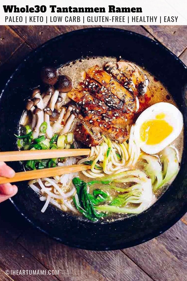 creamy chicken ramen noodles