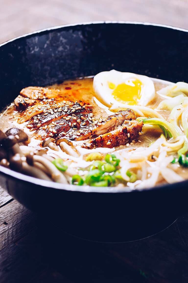 Easy Creamy Chicken Ramen Recipe