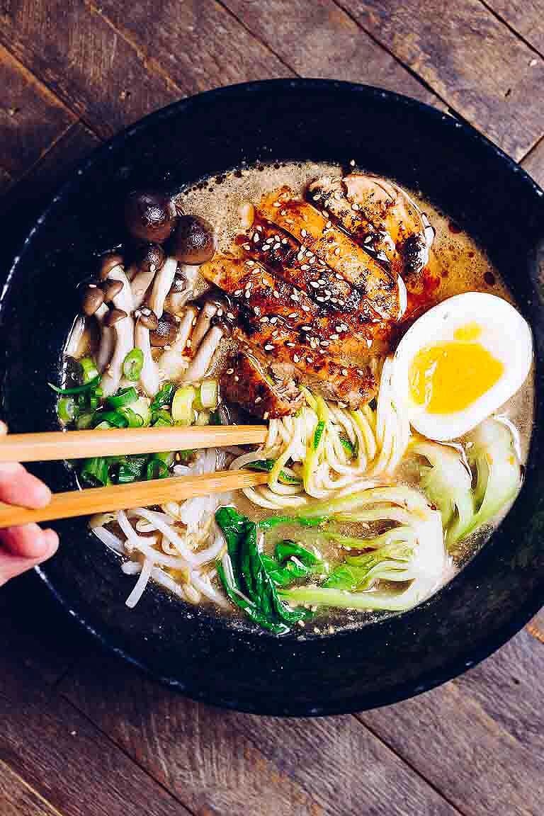 Whole30 Tantanmen Ramen Paleo Keto Low Carb I Heart Umami