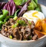 Recipe image shows beef bulgogi bowl that's Whole30 and gluten-free.