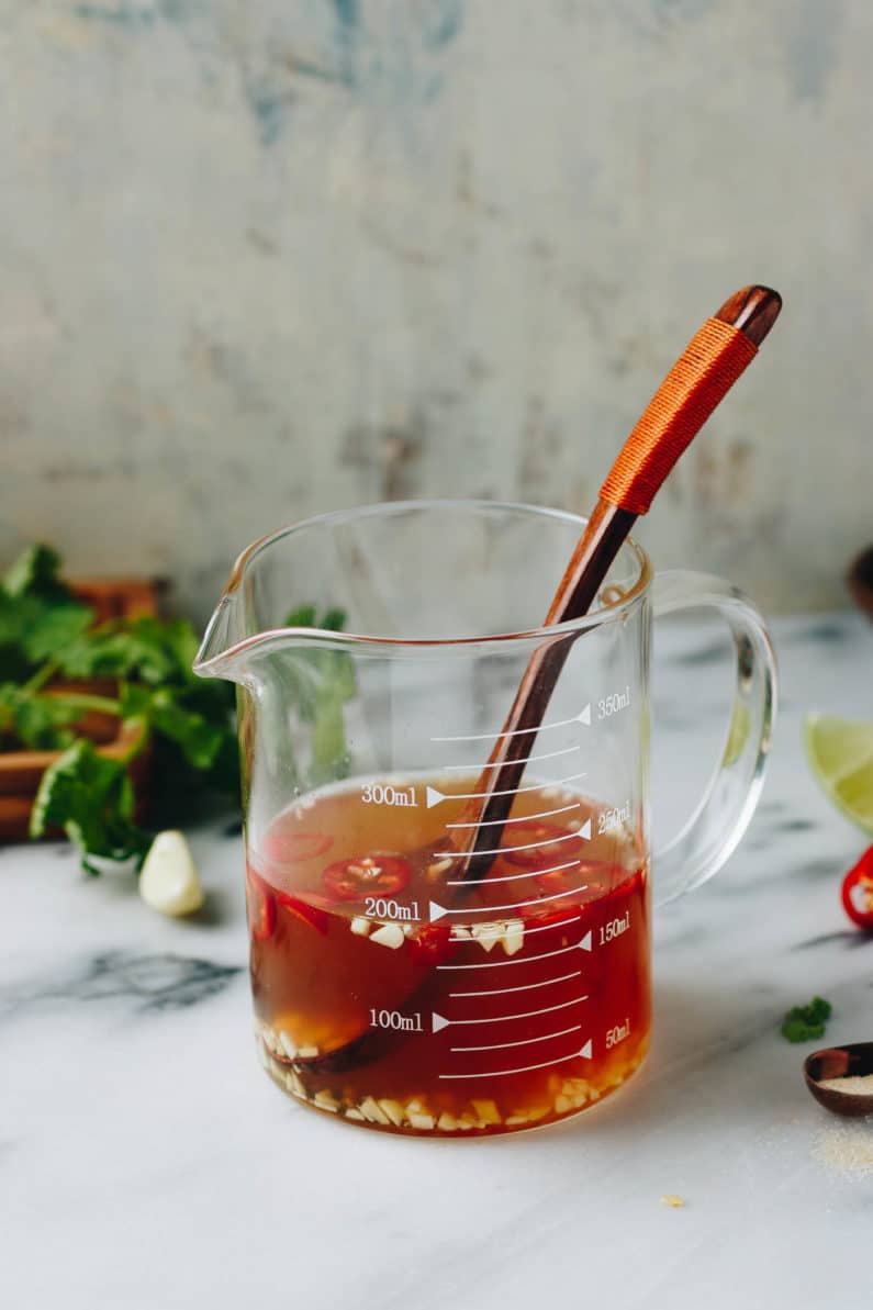Vietnamese Dipping Sauce - Nuoc Cham- is Paleo, Whole30, and Keto friendly from I Heart Umami.
