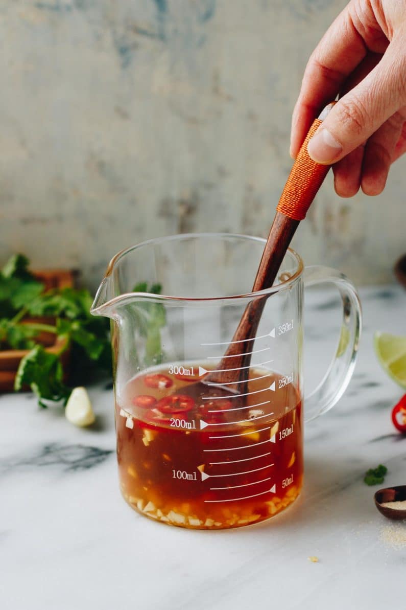 Vietnamese Dipping Sauce - Nuoc Cham- is Paleo, Whole30, and Keto friendly from I Heart Umami.