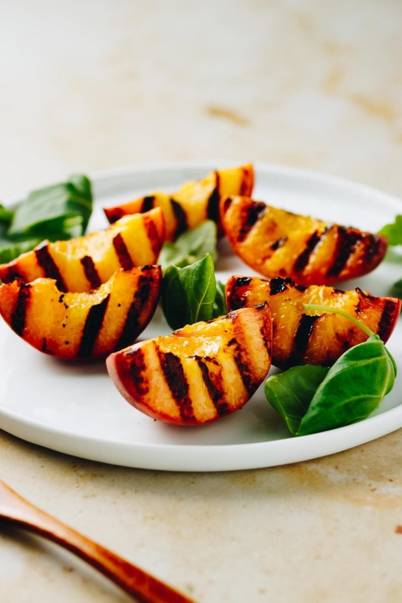 Grilled Fresh Peaches from I Heart Umami