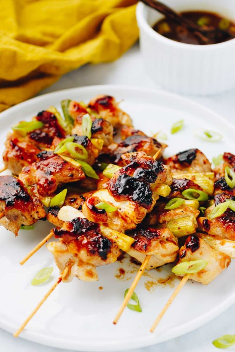 Negima (Grilled Chicken Skewers With Green Onion) Recipe