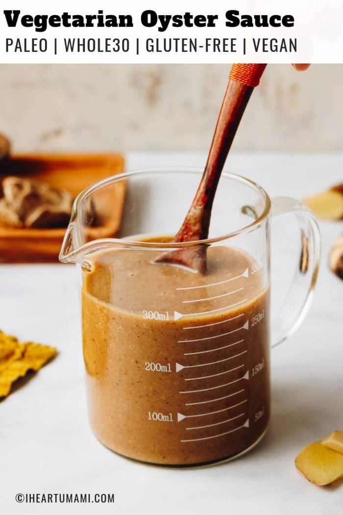 Vegetarian Oyster Sauce (Vegan, GF, No Additives) I Heart Umami®