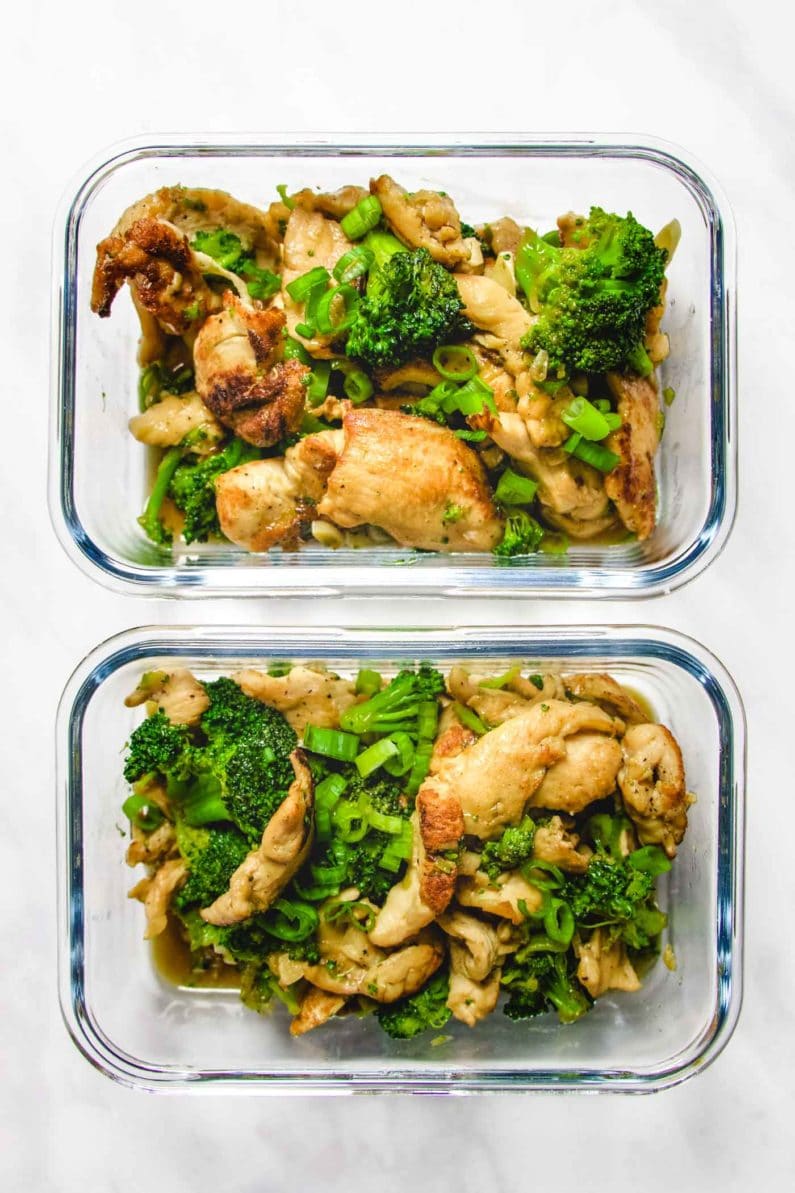 Whole30 chicken broccoli for meal prep