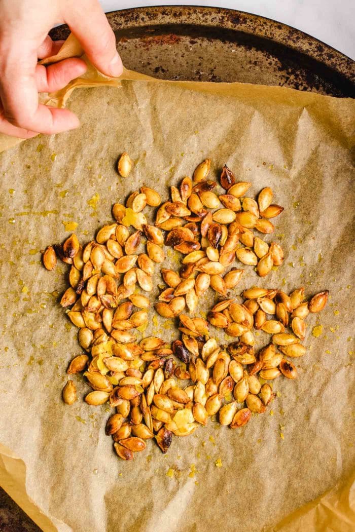 Whole30 snacks butternut squash seeds