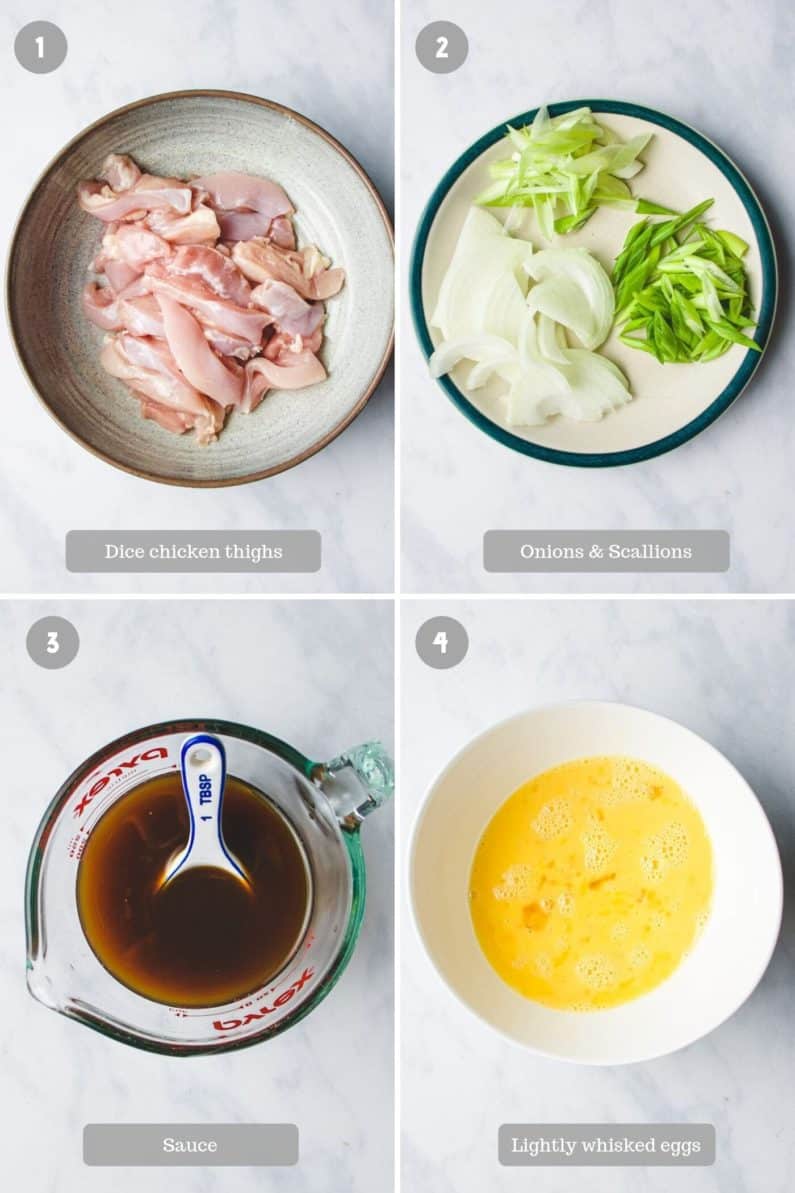 how to make oyako donburi from I Heart Umami