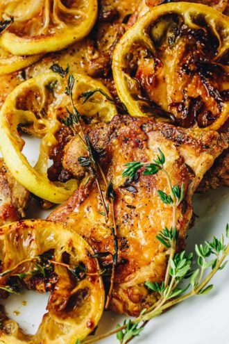 Lemon Thyme Chicken Thighs (Paleo, Keto, Whole30) | I Heart Umami®