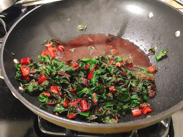 Saute Swiss Chard