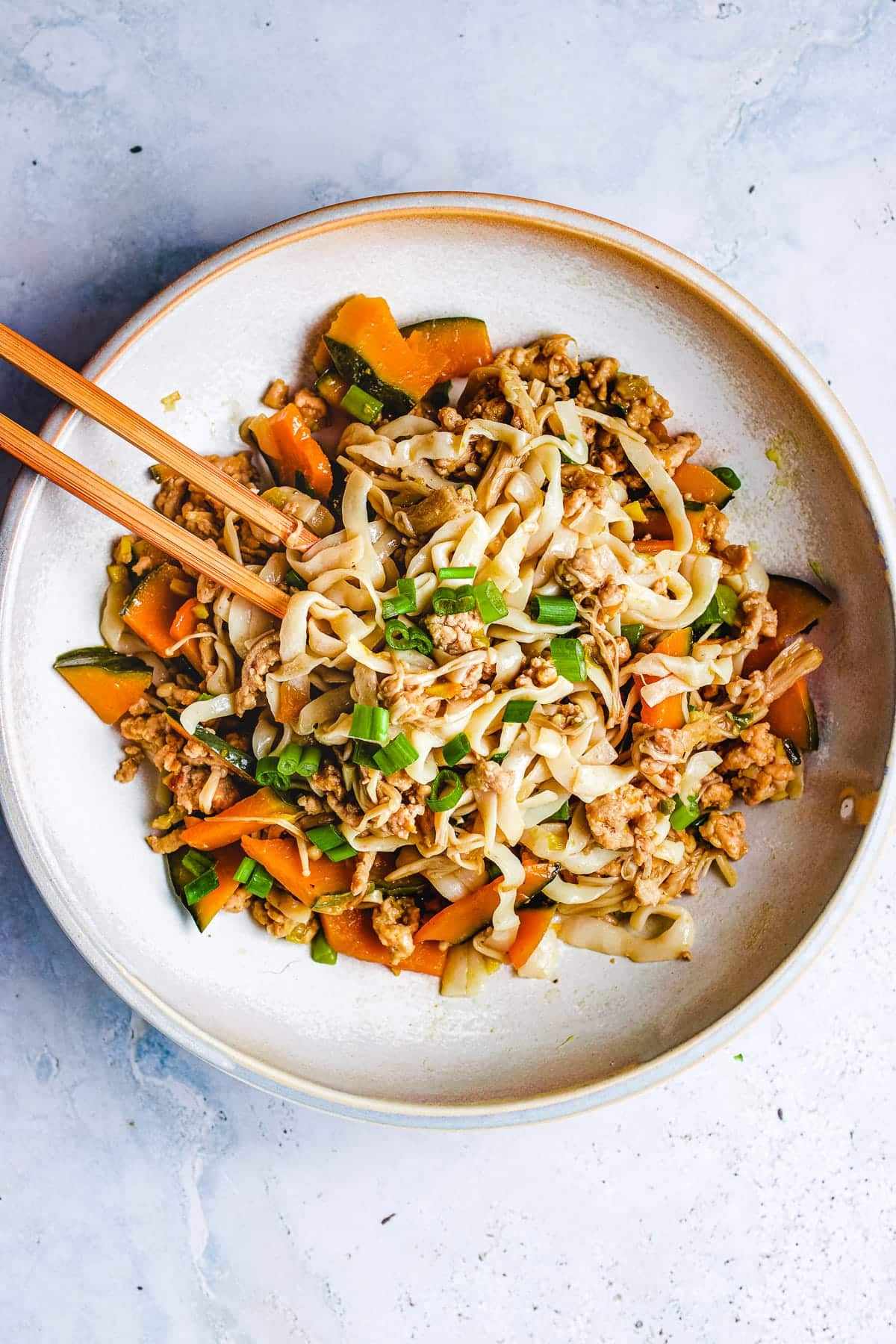 Kabocha Squash Noodle Stir Fry I Heart Umami