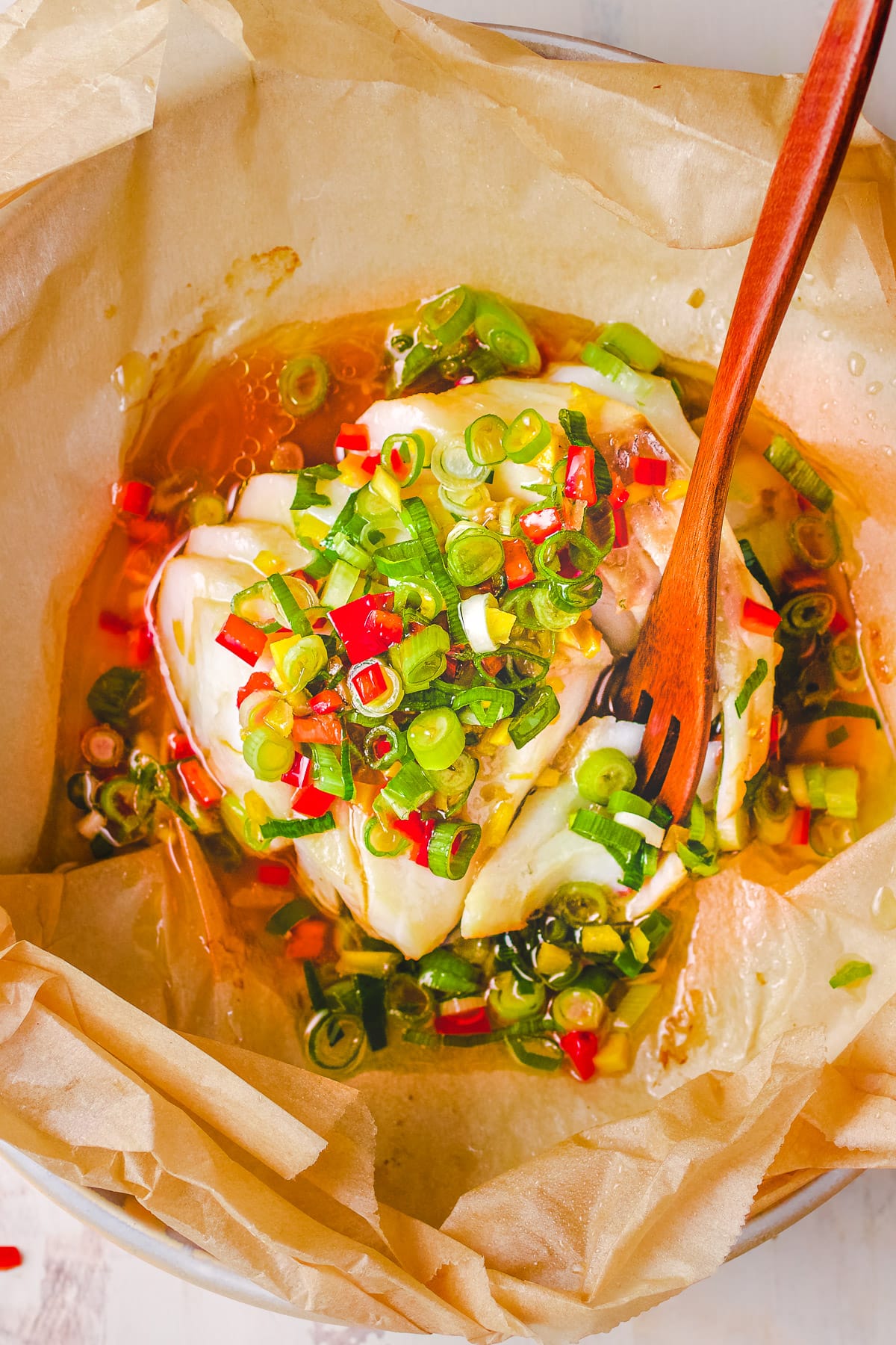Chinese Steamed Cod Fish Recipe Ginger Sauce | I Heart Umami®