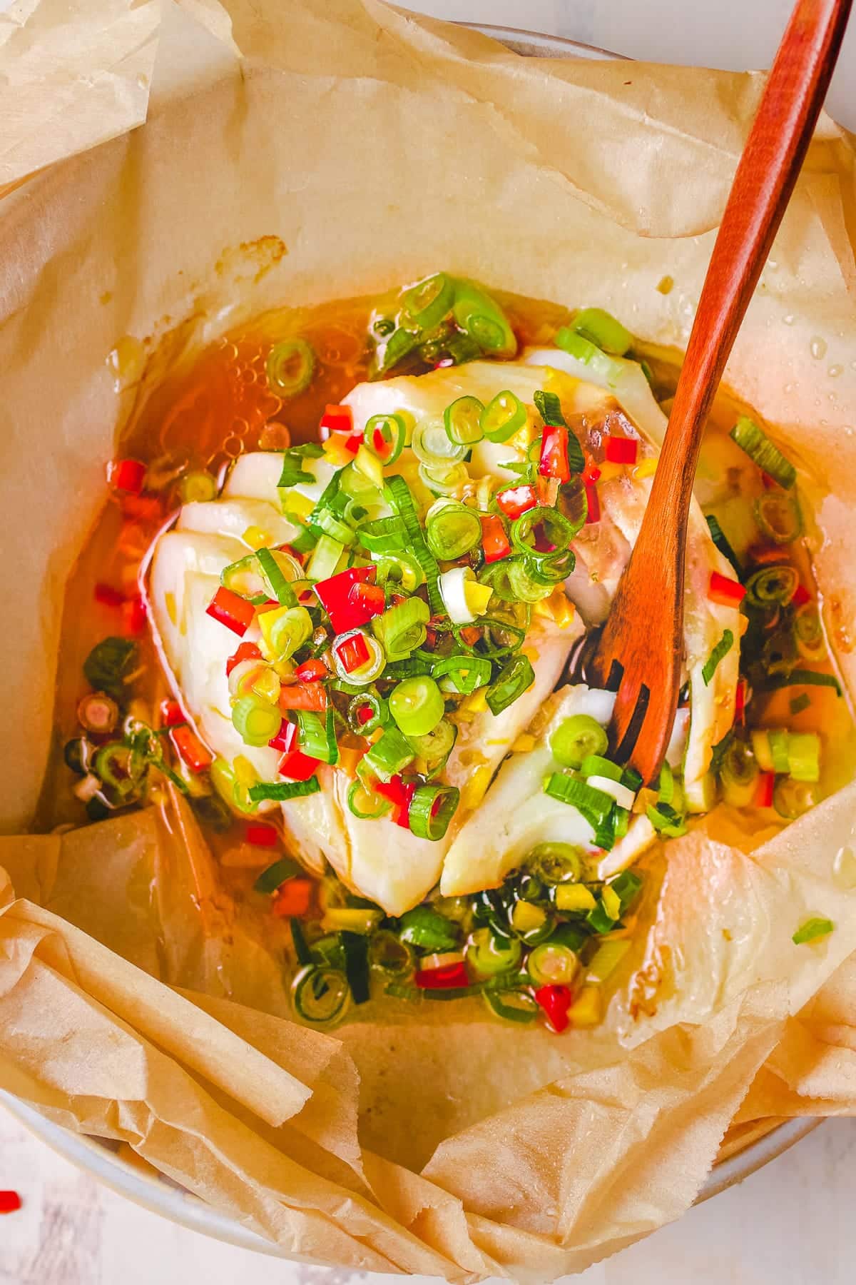 Chinese Steamed Cod Fish Recipe Ginger Sauce | I Heart Umami®