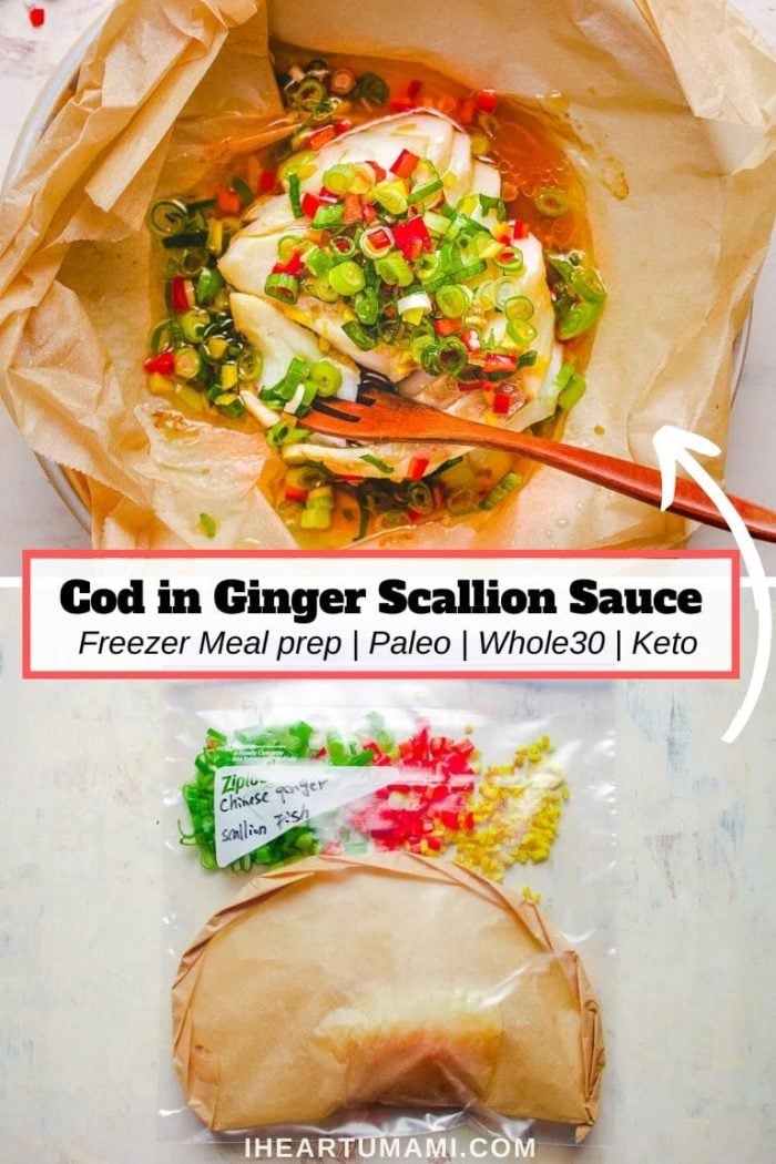 Chinese Steamed Cod Fish Recipe Ginger Sauce | I Heart Umami®