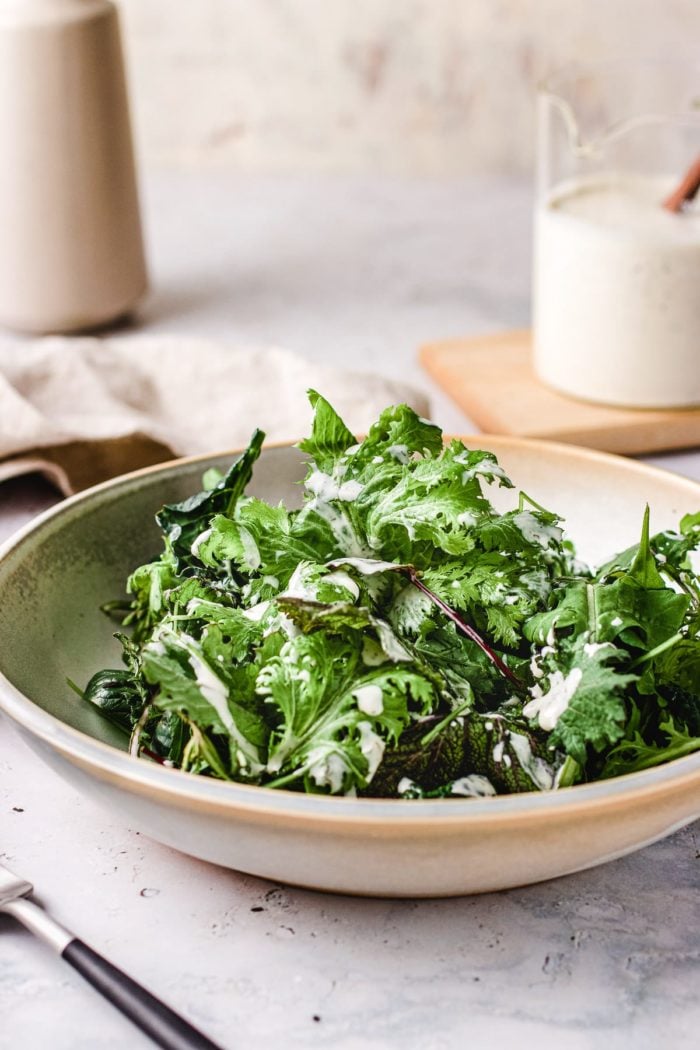 Whole30 ranch yogurt salad dressing from I Heart Umami