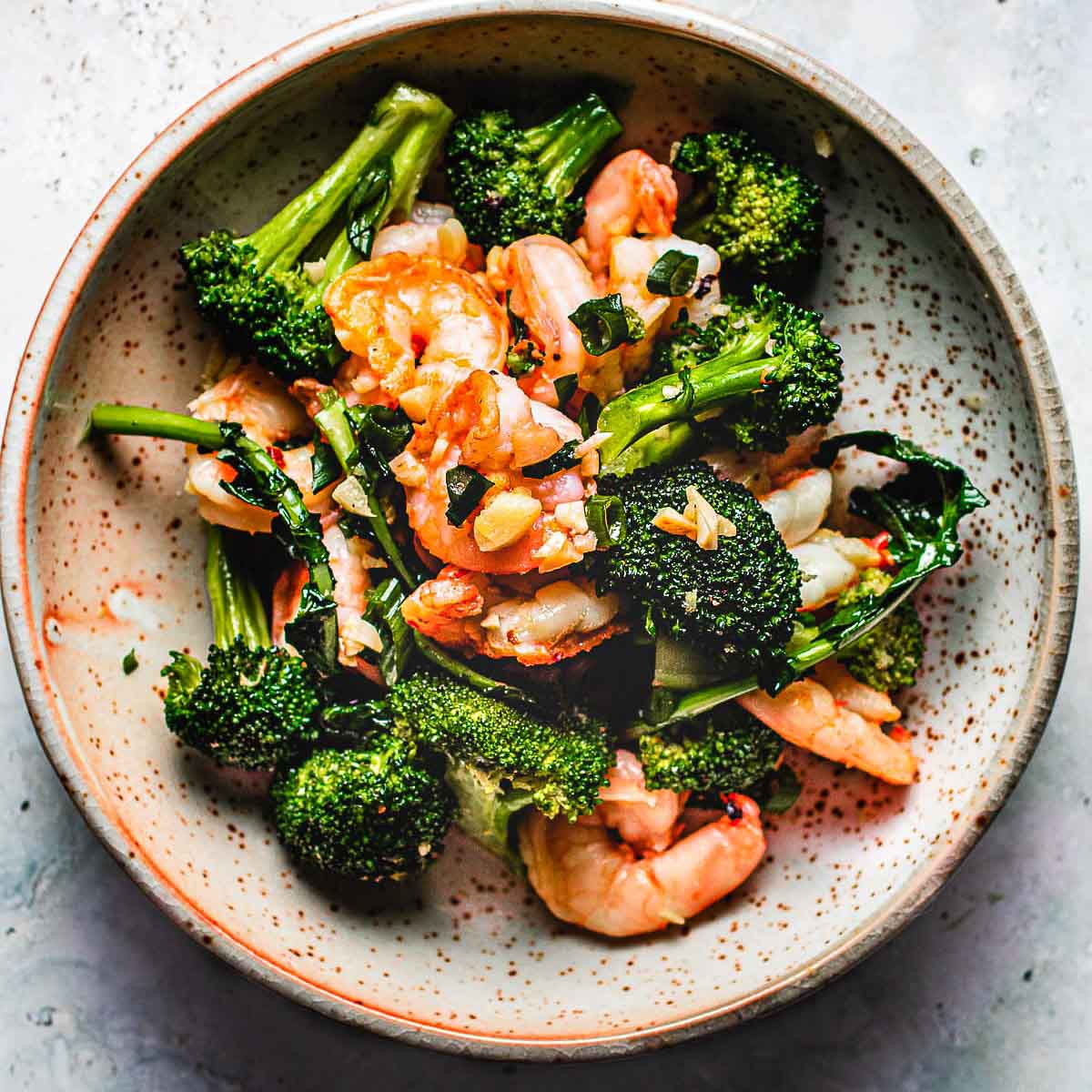 Chinese Shrimp and Broccoli Stir Fry with Garlic Sauce