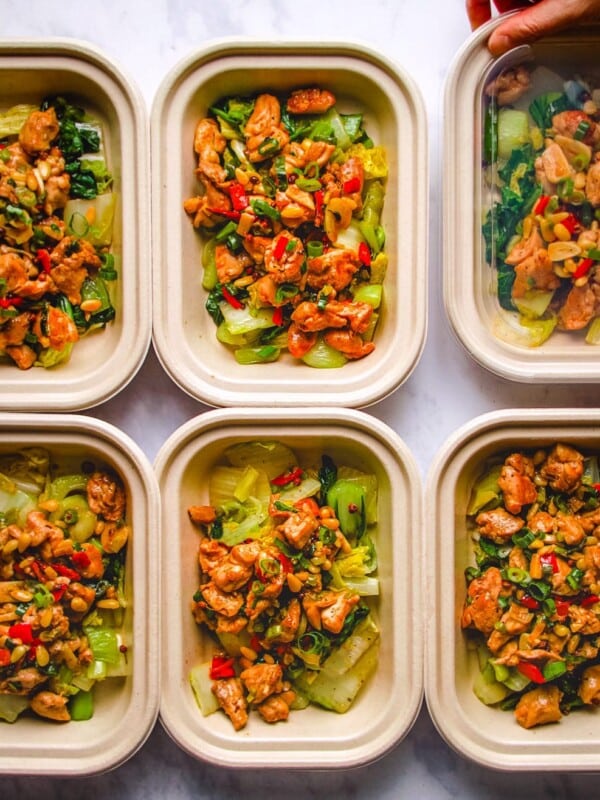 Paleo low carb meal prep ideas with freezer meal prep choices from I Heart Umami.