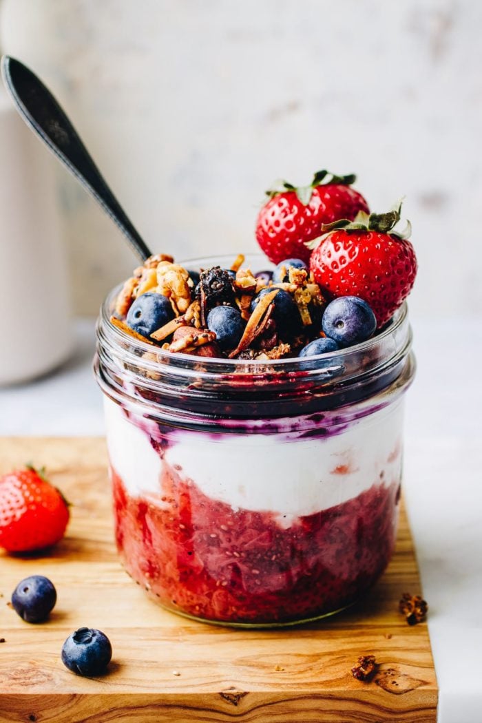 Yogurt Berries and Granola Parfait - Mollie Stone's Markets