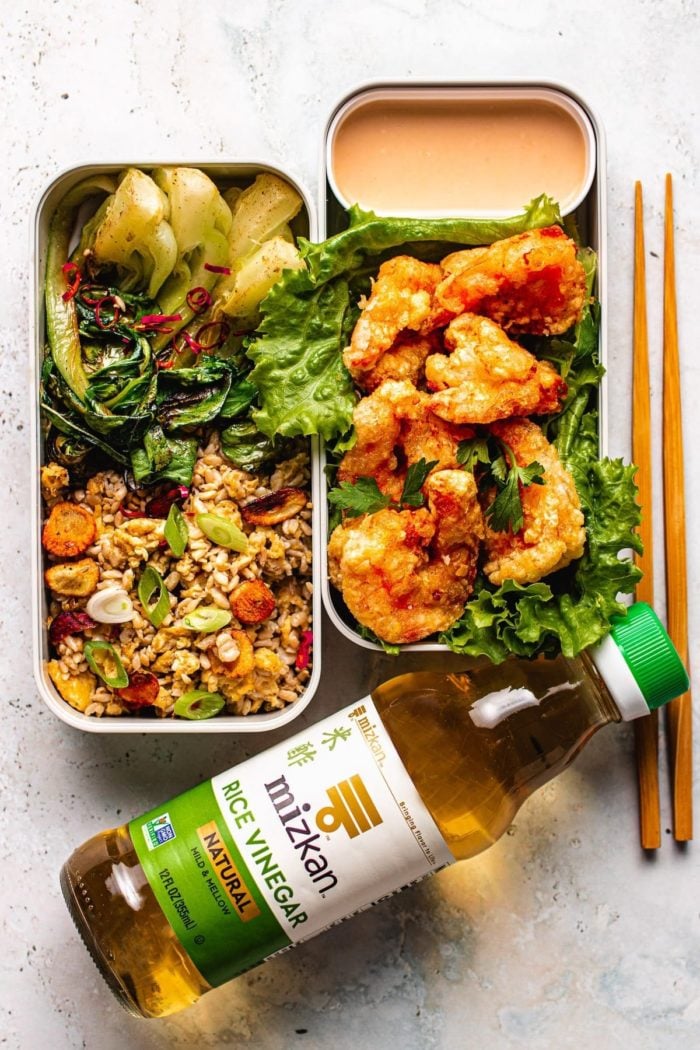 Bang Bang Shrimp bento box I Heart Umami