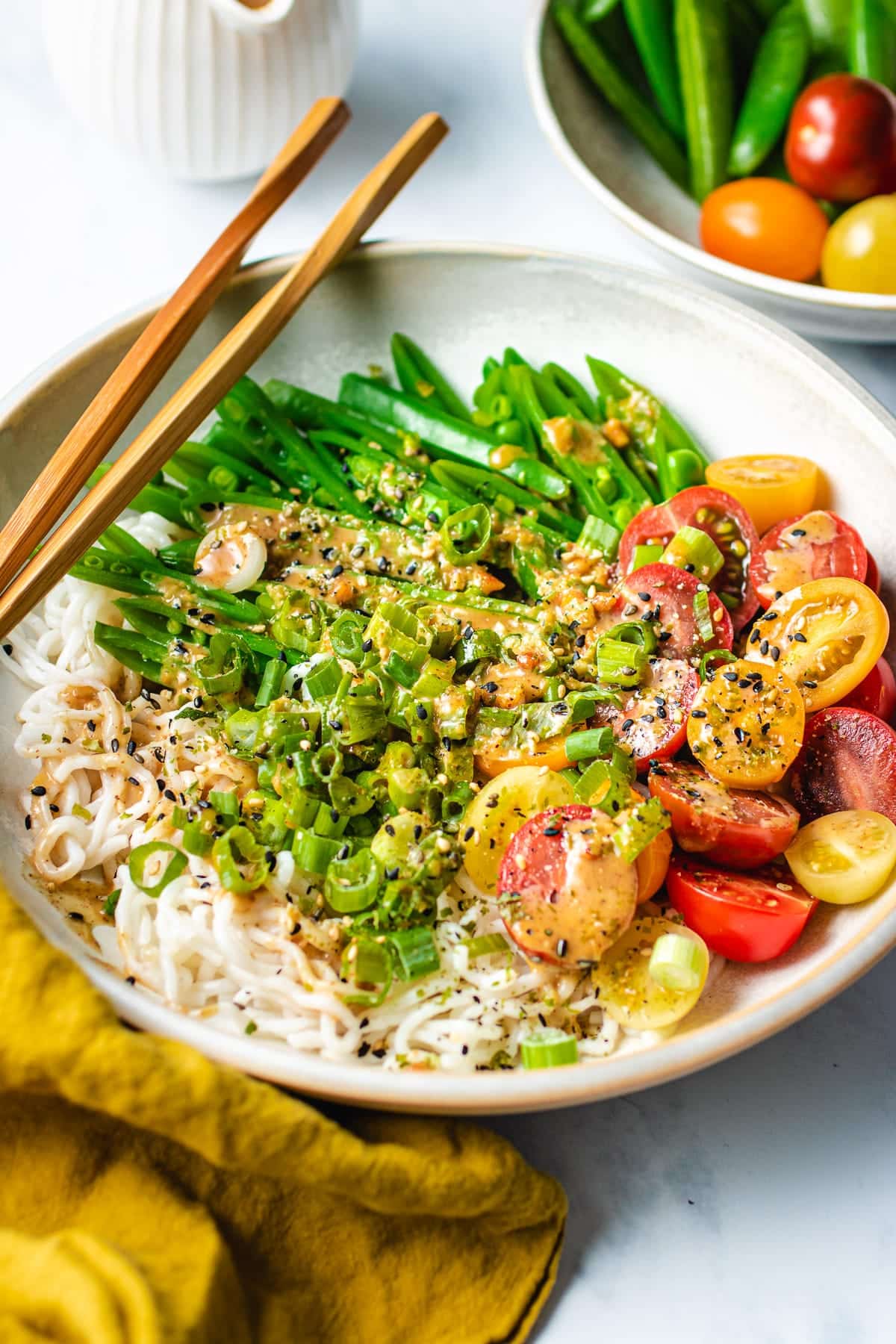 Shirataki Noodles Recipe with Paleo "Peanut" Sauce-image